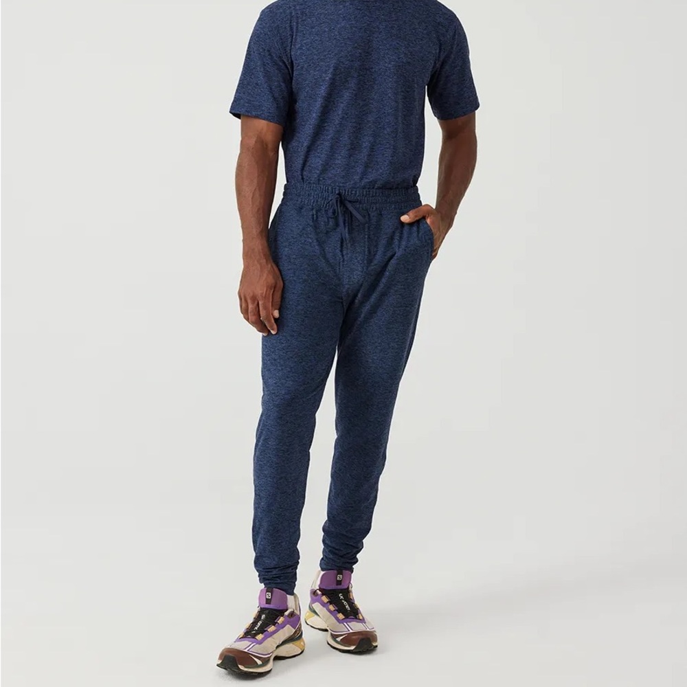 Outdoor Voices Cloudknit Slim Navy Blue Sweatpant Men’s Size M